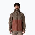 Мъжко яке за дъжд Patagonia Torrentshell 3L Rain marlow brown