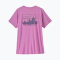 Дамска тениска Patagonia Cap Cool Daily Graphic Shirt '73 skyline / brisk purple x-dye 5