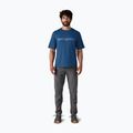 Мъжка тениска Patagonia Cap Cool Daily Graphic Shirt '73 text logo / clement blue x-dye 2