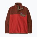 Мъжки суитшърт за трекинг Patagonia LW Synch Snap-T P / O amanita red