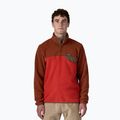 Мъжки суитшърт за трекинг Patagonia LW Synch Snap-T P / O amanita red