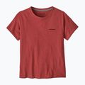 Дамска тениска Patagonia P-6 Logo Responsibili-Tee potters red 3