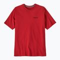Мъжка тениска Patagonia P-6 Logo Responsibili-Tee amanita red