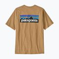 Мъжка тениска Patagonia P-6 Logo Responsibili-Tee talon gold 3