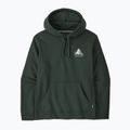 Мъжки суитшърт Patagonia Chouinard Crest Uprisal Hoody old growth green
