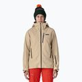 Дамско ветроустойчиво яке Patagonia Insulated Storm Shift oar tan