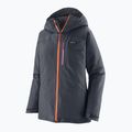 Дамско яке за дъжд Patagonia Insulated Powder Town smolder blue w / orange peel 8