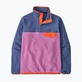 Дамски суитшърт за трекинг Patagonia LW Synch Snap-T P / O brisk purple 3