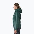 Дамско пухено яке Patagonia Down Sweater Hoody cascade green 4