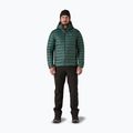 Мъжко пухено яке Patagonia Down Sweater Hoody cascade green 2