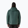 Мъжко пухено яке Patagonia Down Sweater Hoody cascade green 3