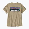 Дамска тениска Patagonia P-6 Logo Responsibili-Tee pumice 2