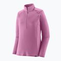 Дамски суитшърт Patagonia Cap Termal Weight Zip Neck brisk purple
