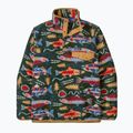 Мъжки суитшърт за трекинг Patagonia LW Synch Snap-T P / O old growth green 3