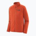 Мъжки поларен суитшърт Patagonia R1 Hybrid coal orange