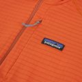 Мъжки поларен суитшърт Patagonia R1 Hybrid coal orange 3