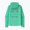 Дамски суитшърт Patagonia Capilene Cool Sun Hoody aqua stone/early teal x-dye 3