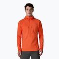 Мъжки суитшърт Patagonia R1 Ultralight Hoody coal orange