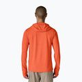 Мъжки суитшърт Patagonia Capilene Cool Sun Hoody coal orange/light coal orange x-dye 3