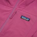 Дамско софтшел яке Patagonia R1 CrossStrata Hoody faded magenta 3