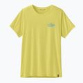 Дамска тениска Patagonia Capilene Cool Daily Shirt - Boardshort Logo lemon zest