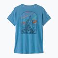 Дамска тениска Patagonia Capilene Cool Daily - Cloud Crag shore blue/light shore blue x-dye 2