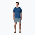 Мъжка тениска Patagonia Capilene Cool Daily - Great Waves clement blue/light clement blue x-dye 2