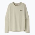 Дамска блуза с дълъг ръкав Patagonia Capilene Cool Daily Shirt - Boardshort Logo dyno white