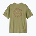 Мъжка тениска за трекинг Patagonia Cap Cool Daily Shirt - Spoke Stencil gumtree green - light gumtree green x-dye 2