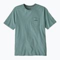 Мъжка тениска Patagonia Boardshort Logo Pocket Responsibili blue sage