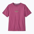 Мъжка тениска Patagonia '95 Oval Logo faded magenta
