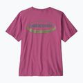 Мъжка тениска Patagonia '95 Oval Logo faded magenta 2