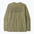 Мъжка блуза с дълъг ръкав Patagonia P-6 Logo Responsibili p-6 outline/gumtree green 2