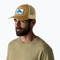 Дамска шапка с козирка Patagonia Flying Fish LoPro Trucker flying fish fork/bobcat brown