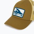 Дамска шапка с козирка Patagonia Flying Fish LoPro Trucker flying fish fork/bobcat brown 3