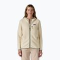 Дамски суитшърт Patagonia Retro Pile Hoody natural w/ellwood green
