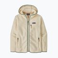 Дамски суитшърт Patagonia Retro Pile Hoody natural w/ellwood green 4