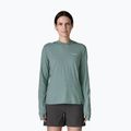 Дамски суитшърт Patagonia Capilene Cool Sun Hoody nouveau green/blue sage x-dye
