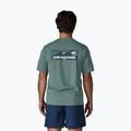 Мъжка тениска Patagonia Capilene Cool Daily - Boardshort Logo blue sage/light blue sage x-dye 3