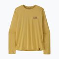 Мъжка блуза с дълъг ръкав Patagonia Capilene Cool Daily - '73 Skyline limestone yellow/light limestone yellow c-dye