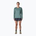 Дамска блуза с дълъг ръкав Patagonia Capilene Cool Daily Shirt - Boardshort Logo blue sage/light blue sage x-dye 2