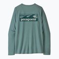 Дамска блуза с дълъг ръкав Patagonia Capilene Cool Daily Shirt - Boardshort Logo blue sage/light blue sage x-dye 5
