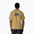 Мъжка тениска Patagonia Flying Fish Responsibili Tee limestone yellow/heritage fitz 3