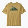 Мъжка тениска Patagonia Flying Fish Responsibili Tee limestone yellow/heritage fitz 5