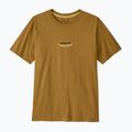 Мъжка тениска Patagonia '95 Oval Logo bobcat brown/sunshine