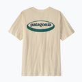 Мъжка тениска Patagonia '95 Oval Logo undyed natural 2