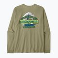 Мъжка блуза с дълъг ръкав за трекинг Patagonia Great Waves Responsibili Tee gumtree green 2