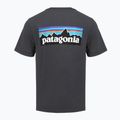 Мъжка тениска Patagonia P-6 Logo ink black 2