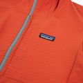 Мъжка софтшел яке Patagonia R1 TechFace Hoody hot ember 3