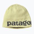 Зимна шапка Patagonia Beanie logo belwe: vellum green